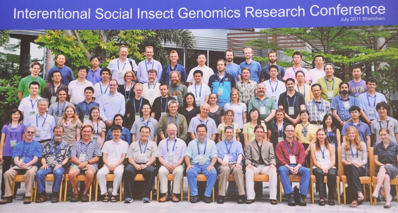 Social insect genome conf photo
